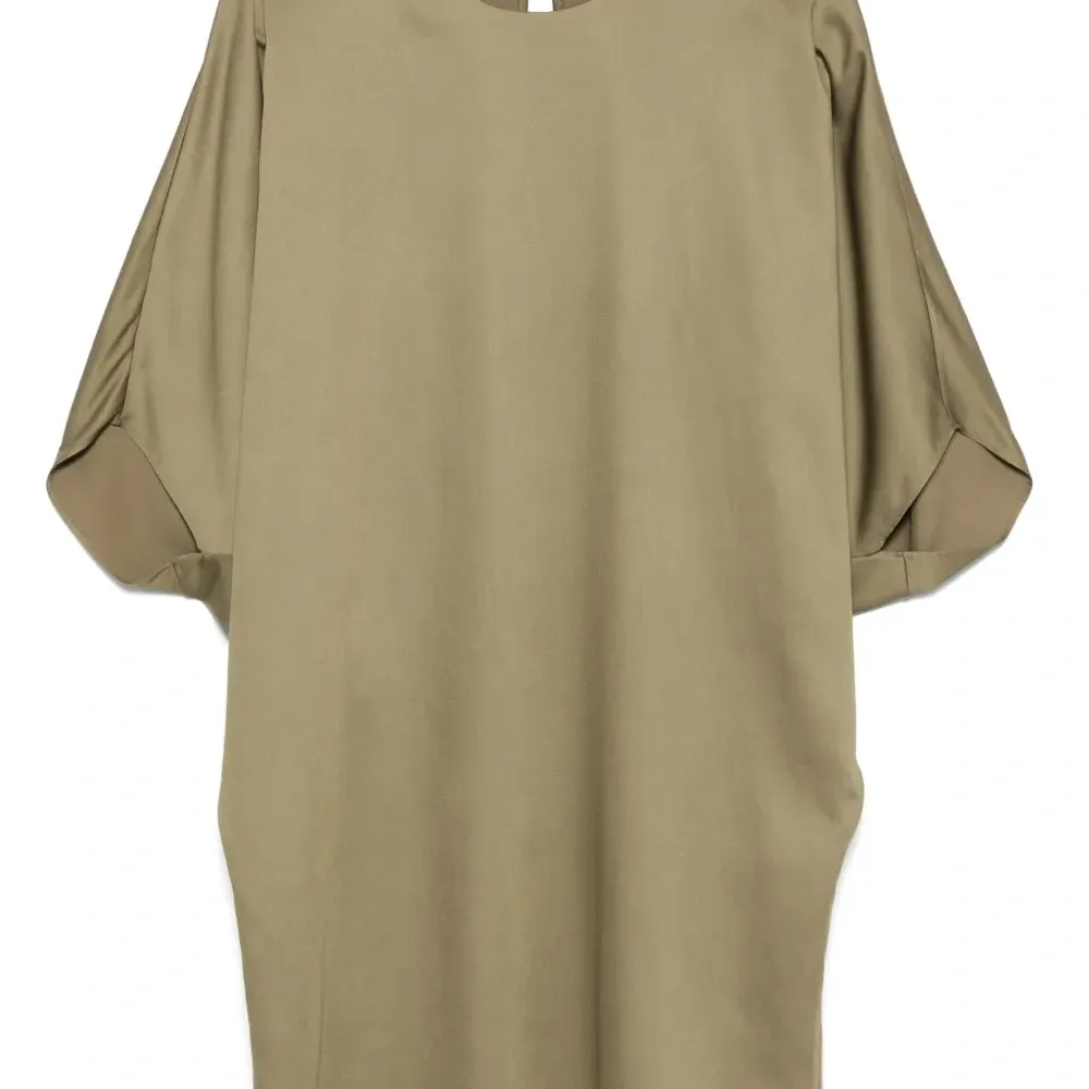 Платье мини с рукавами долман