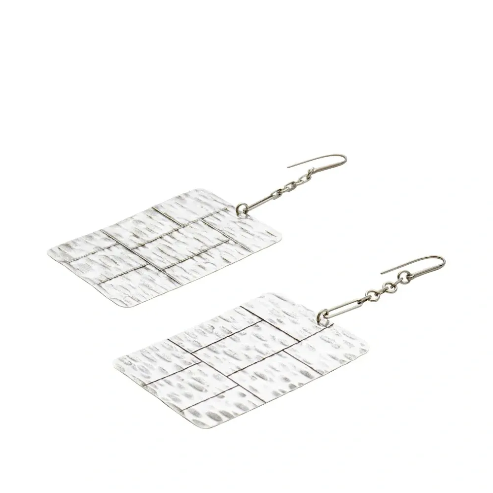 Серьги Blacke с узором Серьги Blacke с узором