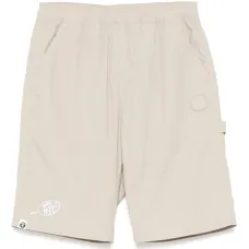 Шорты с нашивкой-логотипом