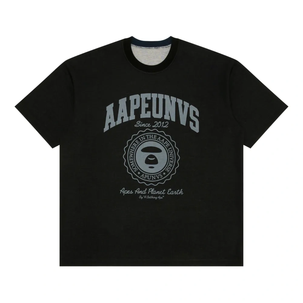 Двусторонняя футболка с принтом