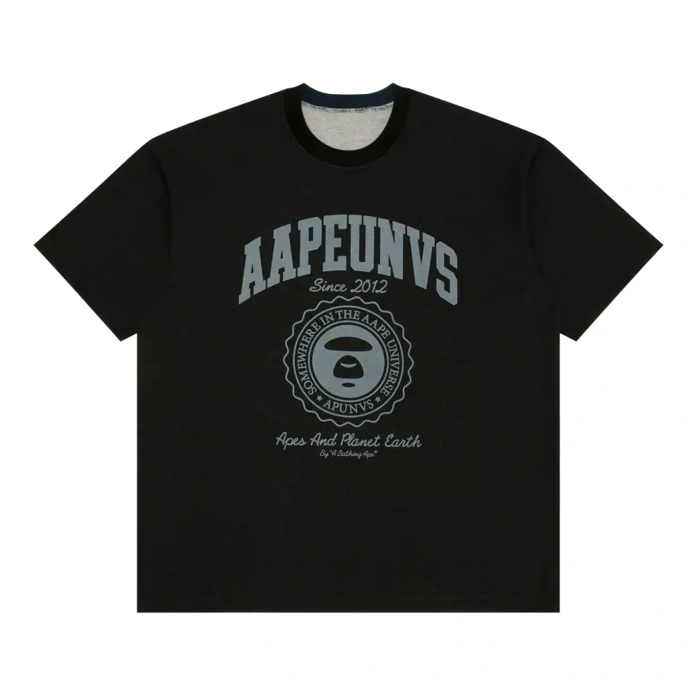 Двусторонняя футболка с принтом