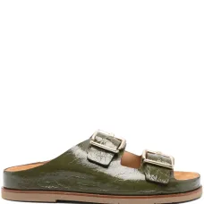 Лакированные сандалии