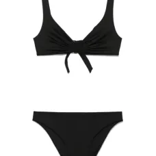 Бикини с отделкой в технике макраме