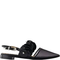 Кожаные балетки Кожаные балетки