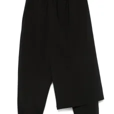 Укороченные многослойные брюки