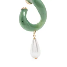 Серьга-кафф среднего размера