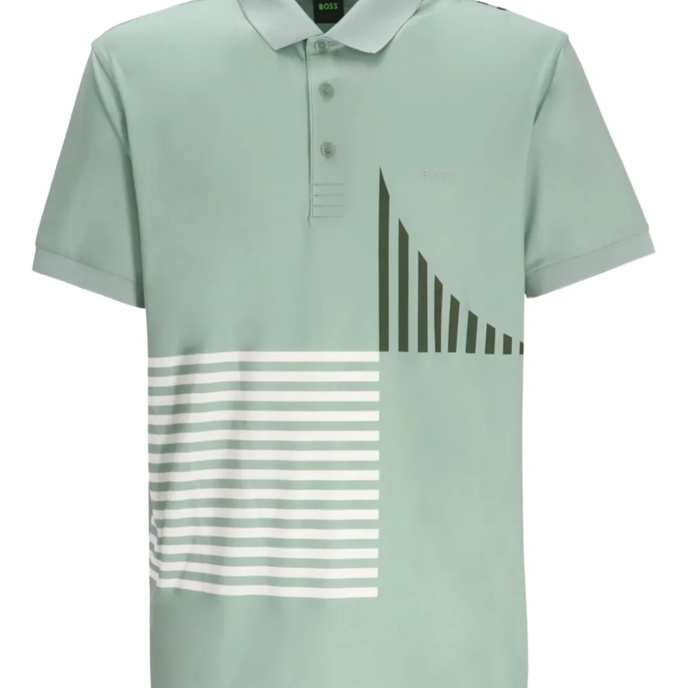 Рубашка поло Paddy с графичным принтом