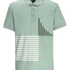 Рубашка поло Paddy с графичным принтом