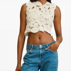 кружевной топ Harrington без рукавов