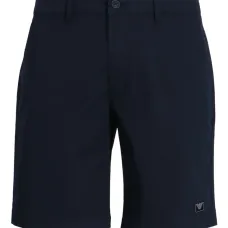 Шорты с нашивкой-логотипом