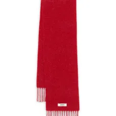 Шерстяной шарф Le Carro с бахромой