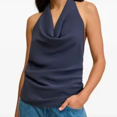 топ Augusta с высоким воротником