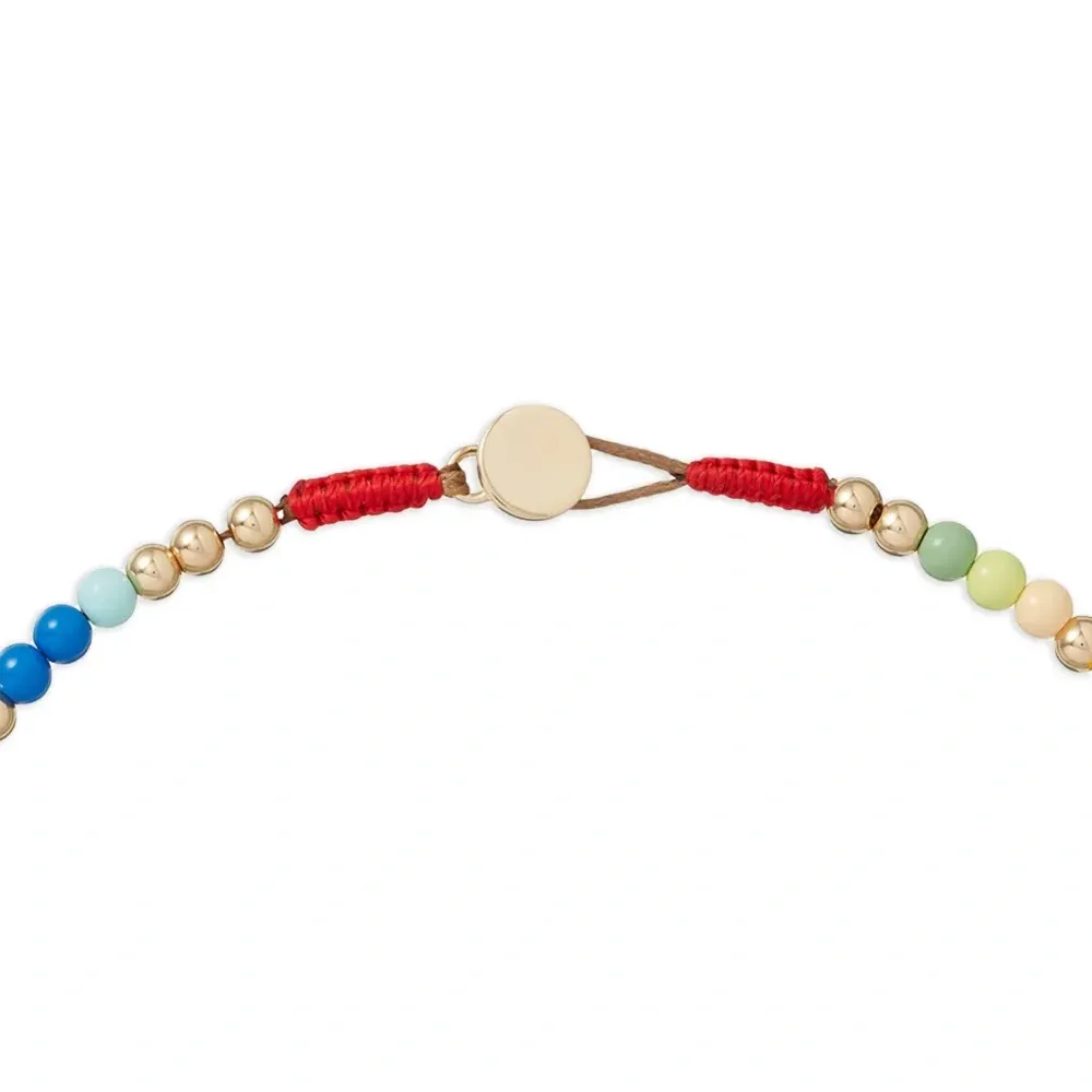 Колье с бусинами