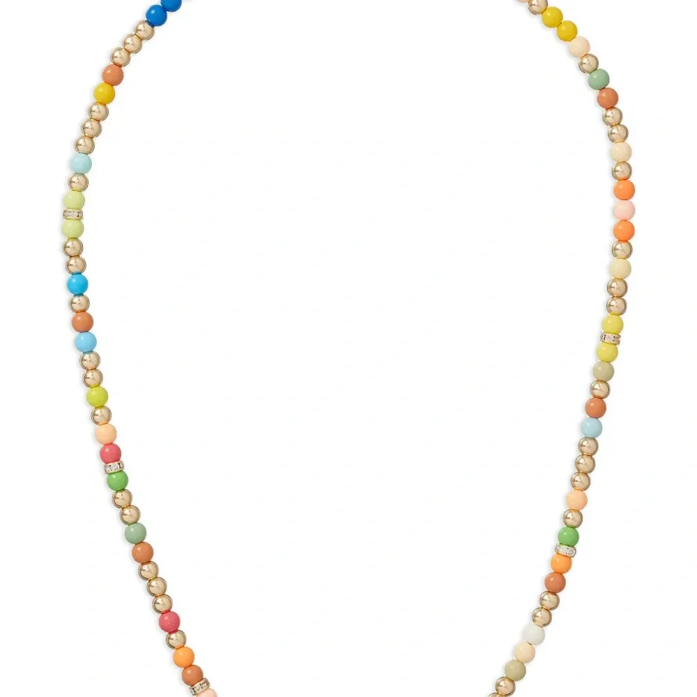 Колье с бусинами