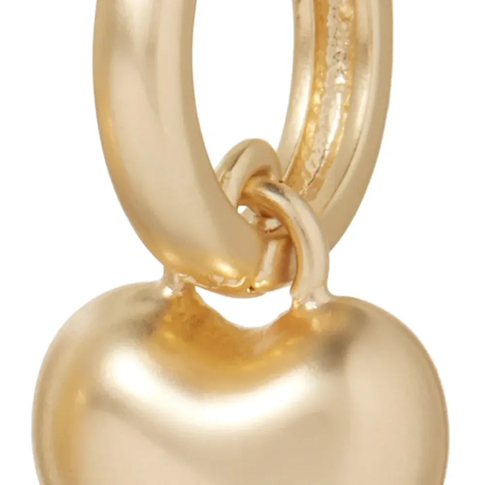 Серьги-кольца с подвесками