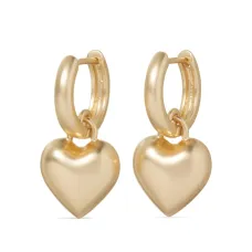 Серьги-кольца с подвесками