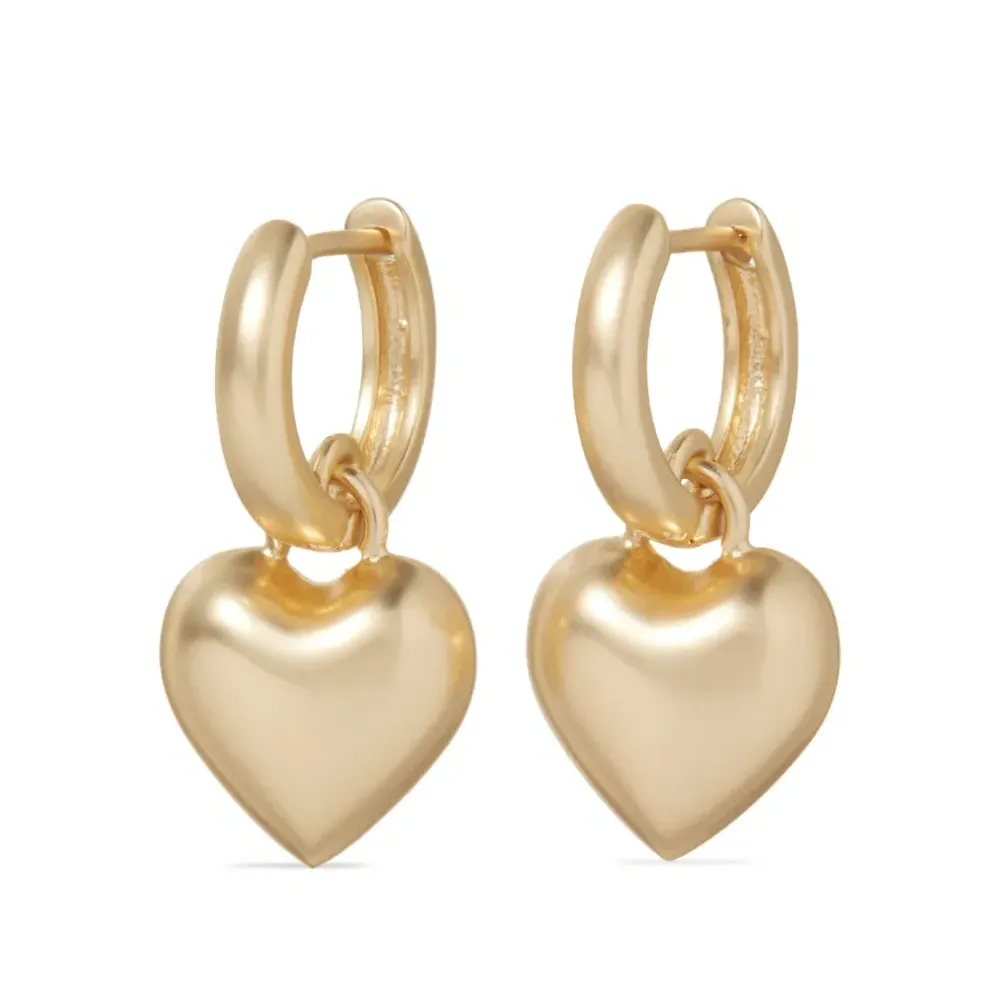 Серьги-кольца с подвесками