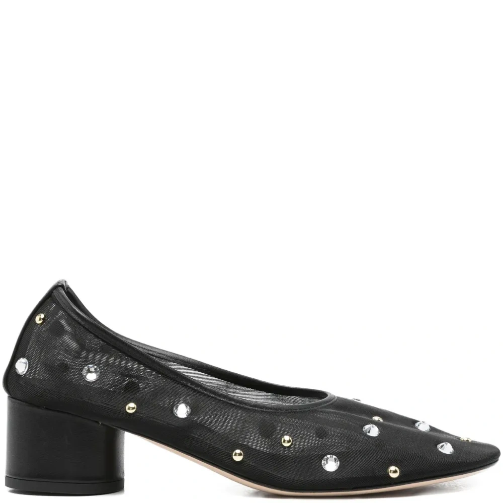 Туфли с кристаллами