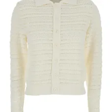 Кардиган рыхлой вязки