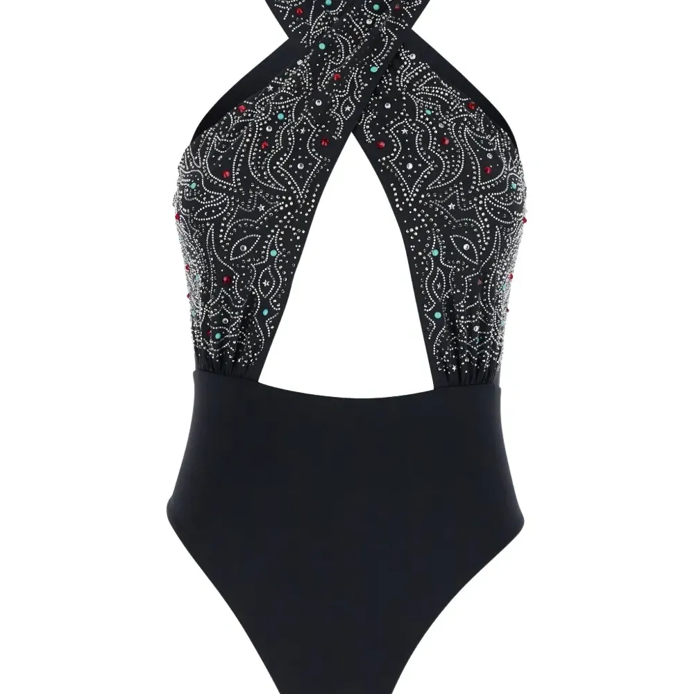 Купальник с плетеными бретелями Купальник с плетеными бретелями