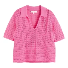 Комплект из топа и шортов в технике кроше