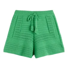 Костюм-двойка в технике кроше