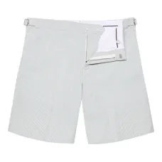 Полосатые шорты строгого кроя