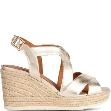 босоножки с эффектом металлик