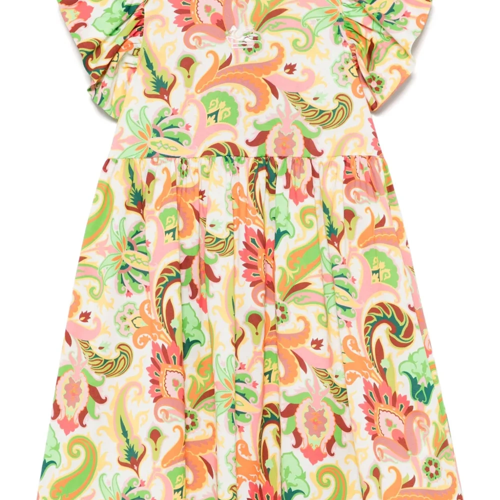 платье с узором пейсли