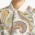 Рубашка поло с принтом пейсли