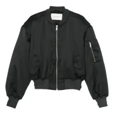 Широкая бомбер-куртка