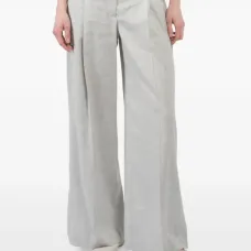 Широкие брюки строгого кроя