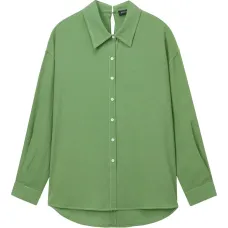 рубашка с воротником на пуговице рубашка с воротником на пуговице