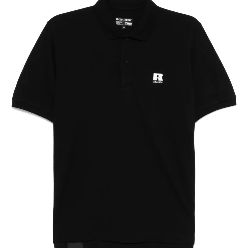 рубашка поло с вышивкой из коллаборации с Russell Athletic