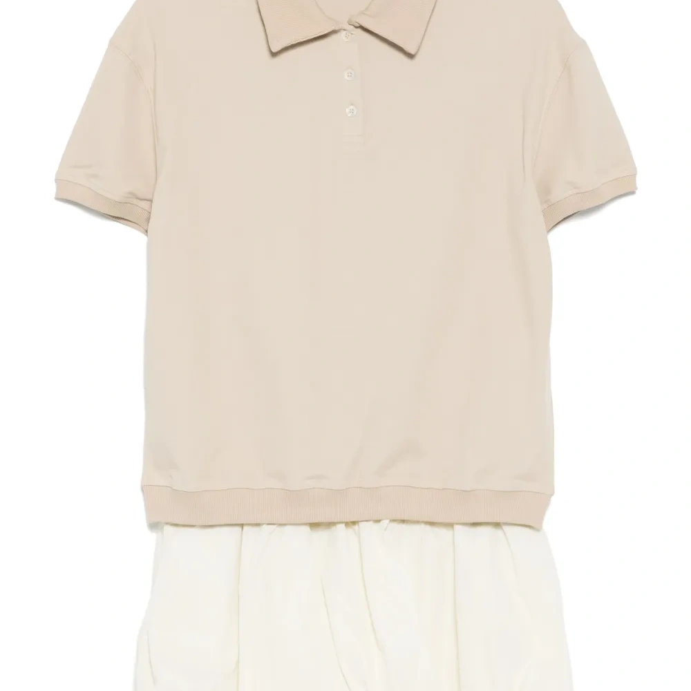 комплект из рубашки поло и юбки