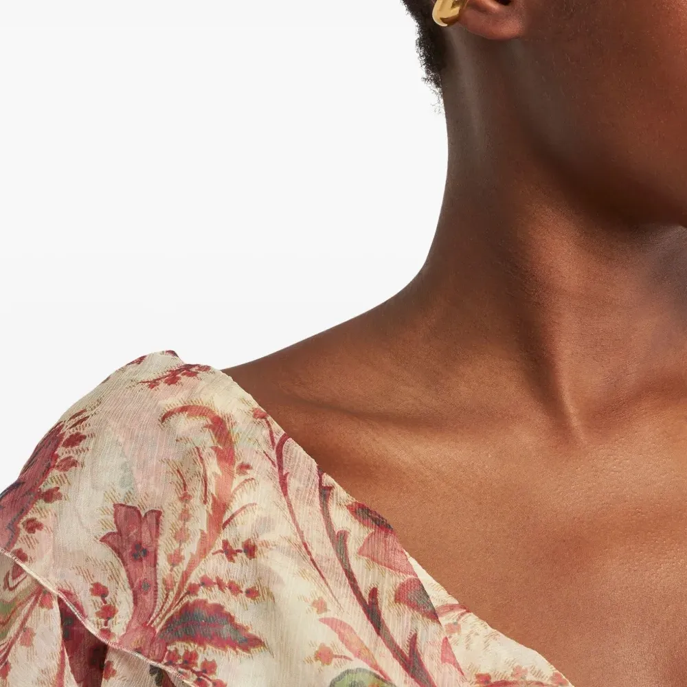 Серьга-кафф с кристаллами