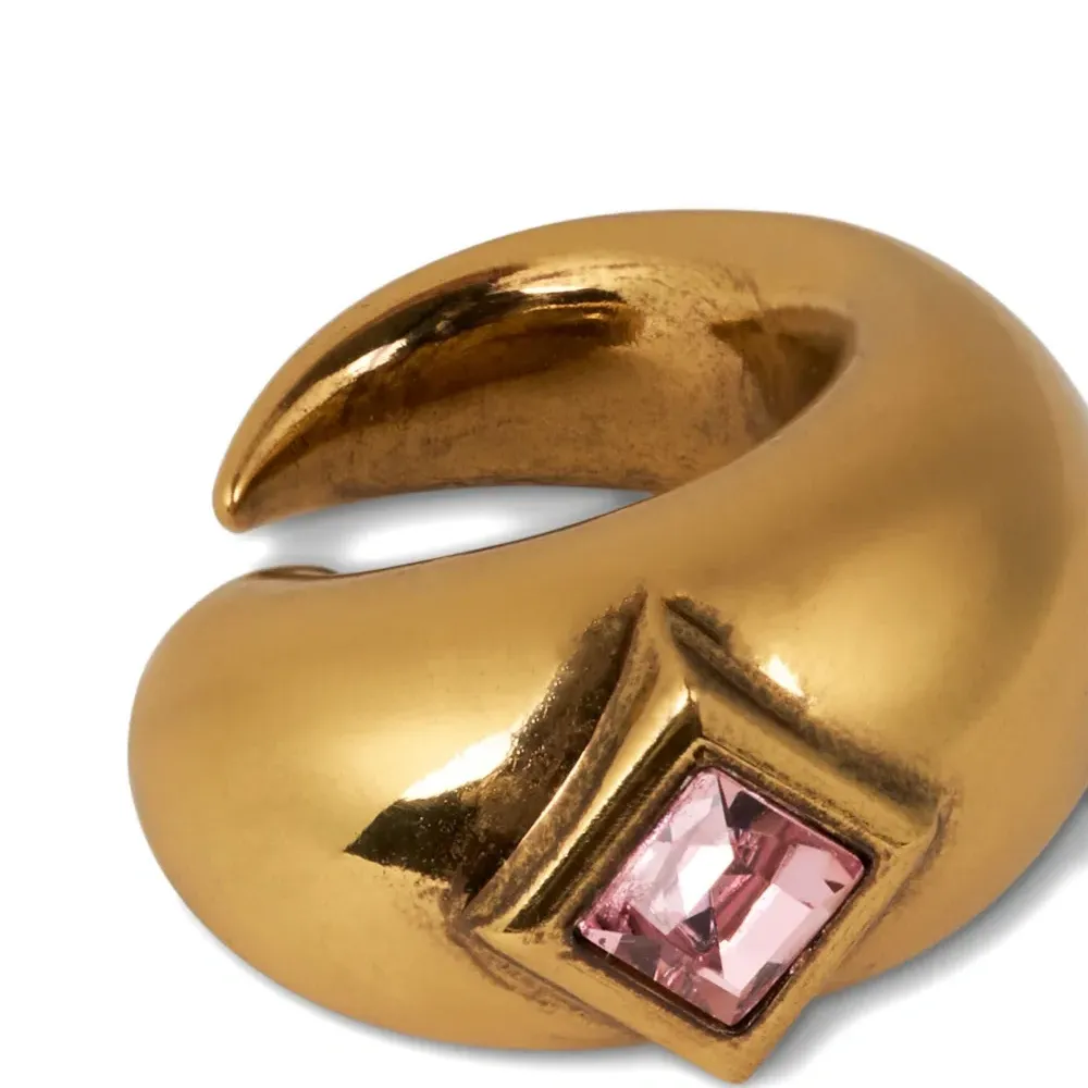 Серьга-кафф с кристаллами