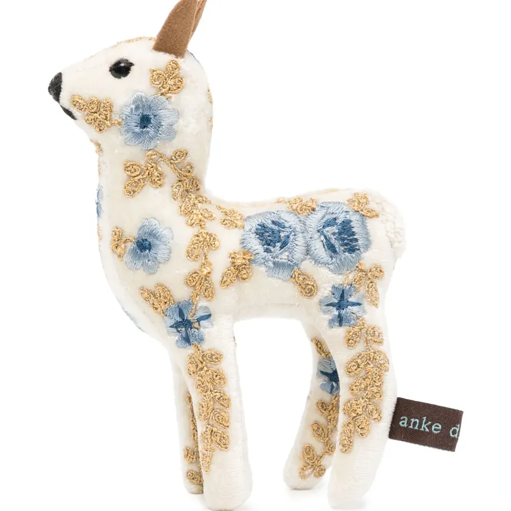 Мягкая игрушка bambi mini с вышивкой