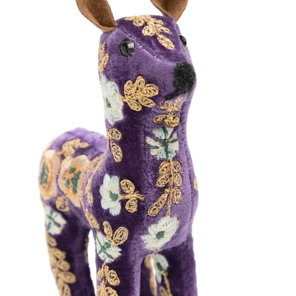 Мягкая игрушка bambi mini с вышивкой