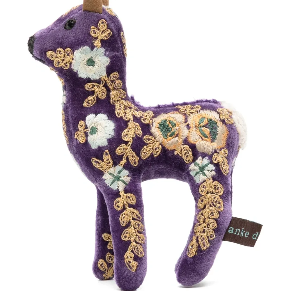 Мягкая игрушка bambi mini с вышивкой