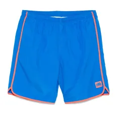 Плавки-шорты с нашивкой-логотипом