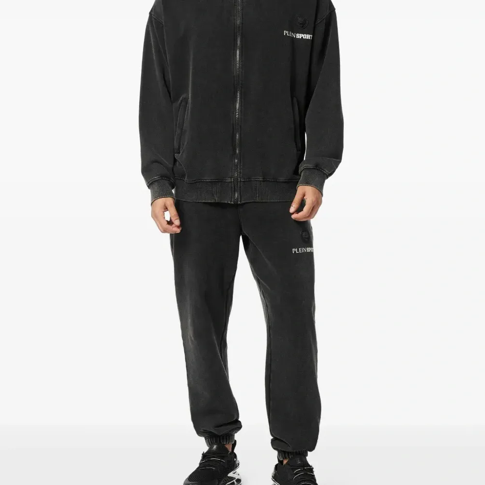 Худи на молнии с графичным принтом