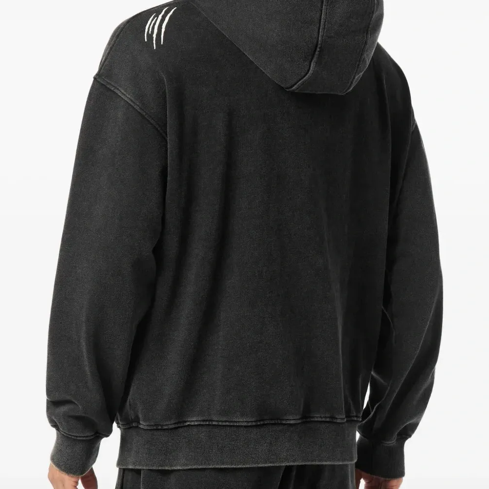 Худи на молнии с графичным принтом