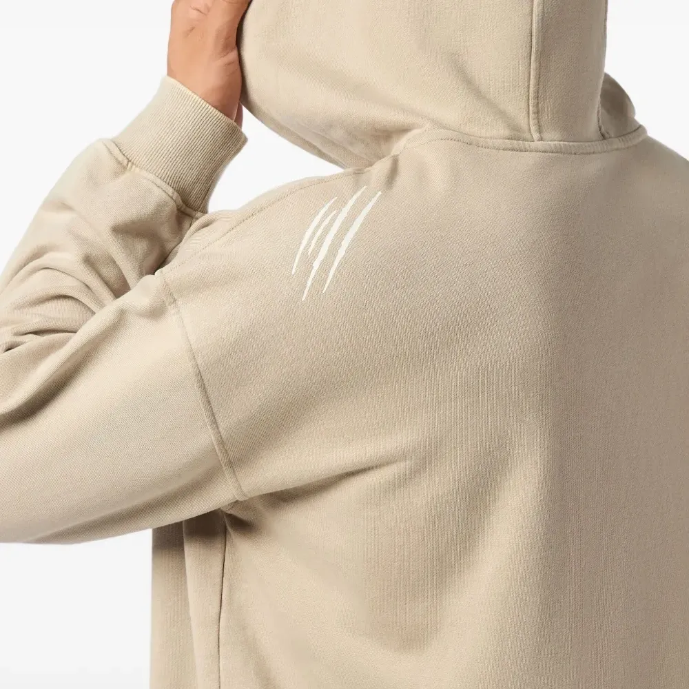 Худи на молнии с графичным принтом