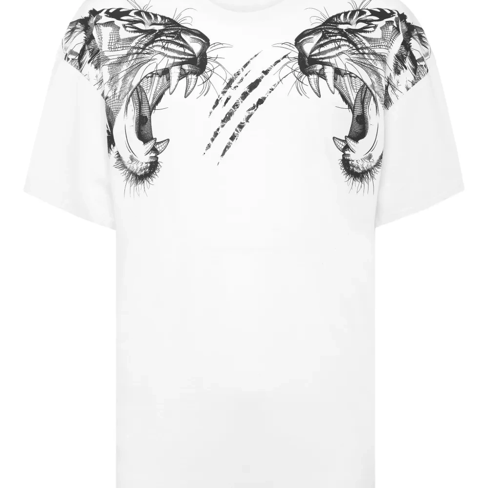 футболка с принтом