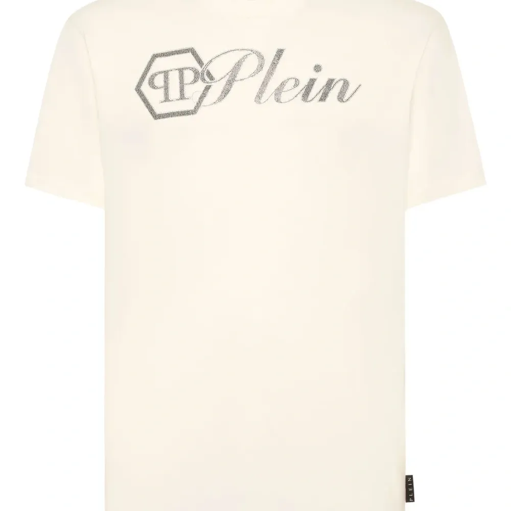 футболка с декорированным логотипом