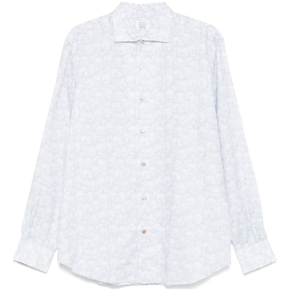 Рубашка с цветочным принтом