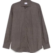 Рубашка с цветочным принтом