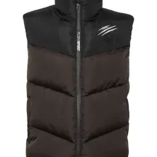 Стеганый жилет с принтом Стеганый жилет с принтом