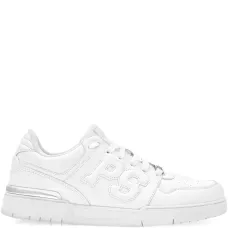 Кроссовки с тисненым логотипом